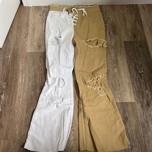 Two Tone Pants